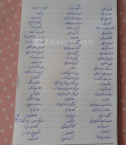 آموزش آشپزی و شیرینی پزی آسان با عکس (لیست تاپیکها)