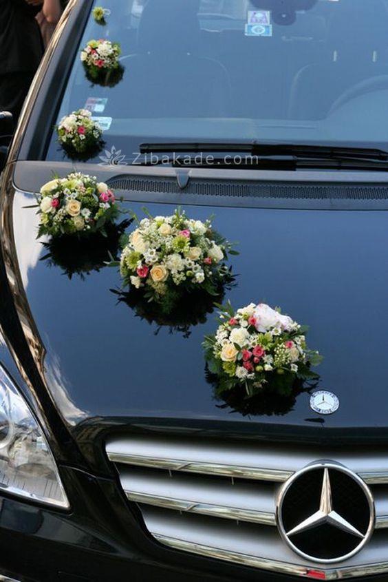 اتاق عقدهای زیبا / دسته گل عروس / ماشین عروس