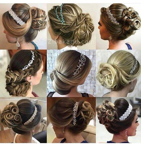 مدل های زیبای مو (ر نگ و شینیون)