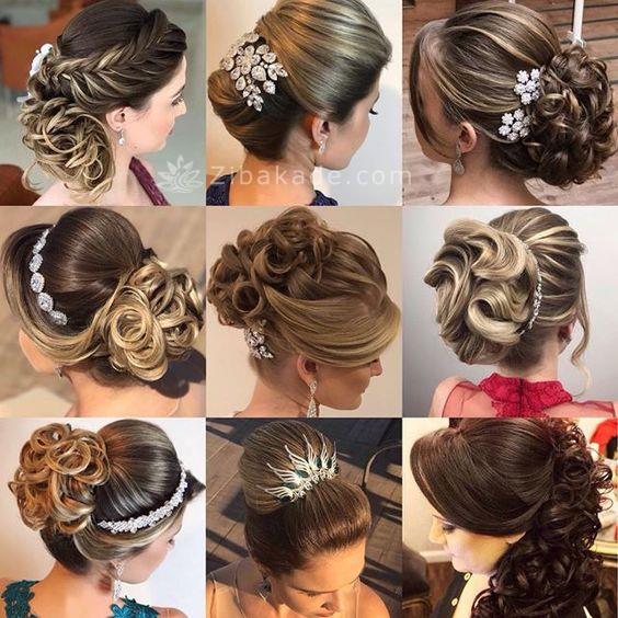 مدل های زیبای مو (ر نگ و شینیون)