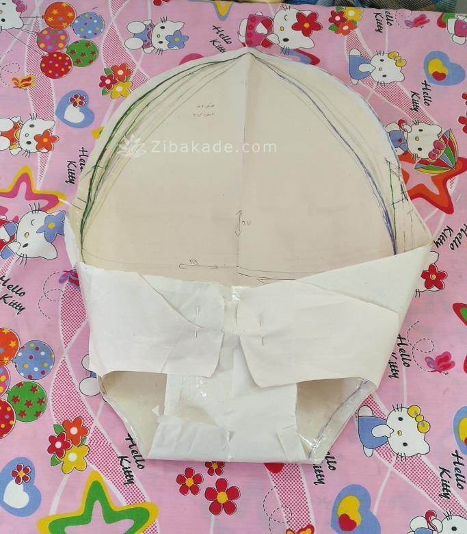 آموزش دوخت سیسمونی نوزاد