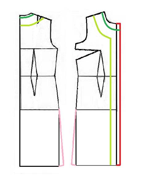 آموزش دوخت مانتو