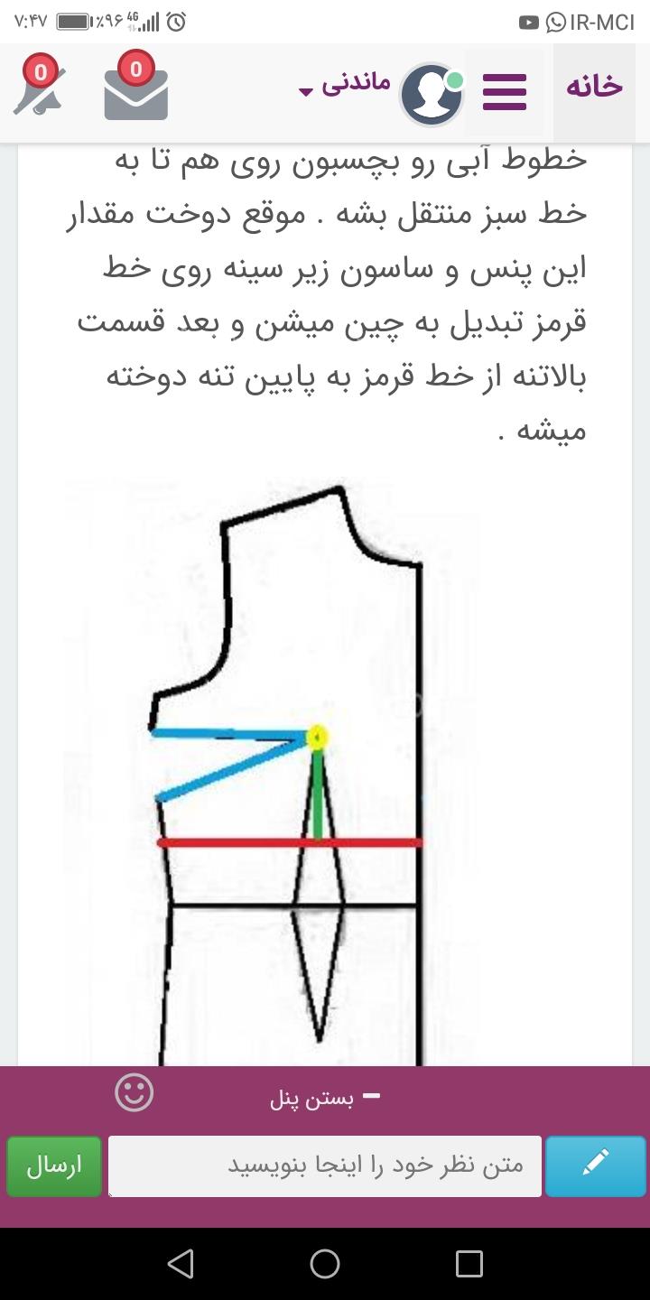 پرسش و پاسخ خیاطی