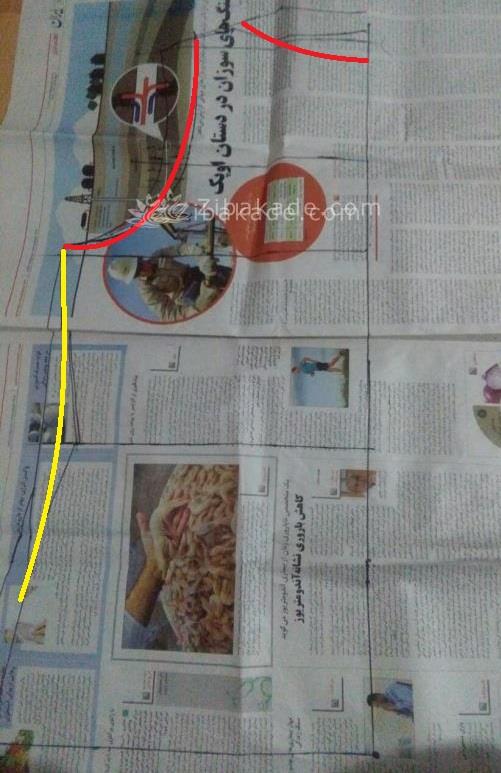 آموزش دوخت لباس مجلسی