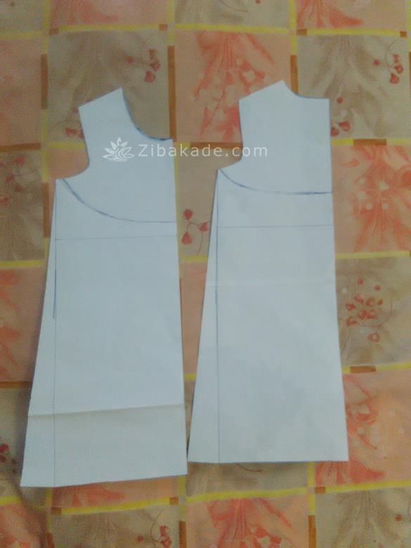 آموزش خیاطی لباس کودک