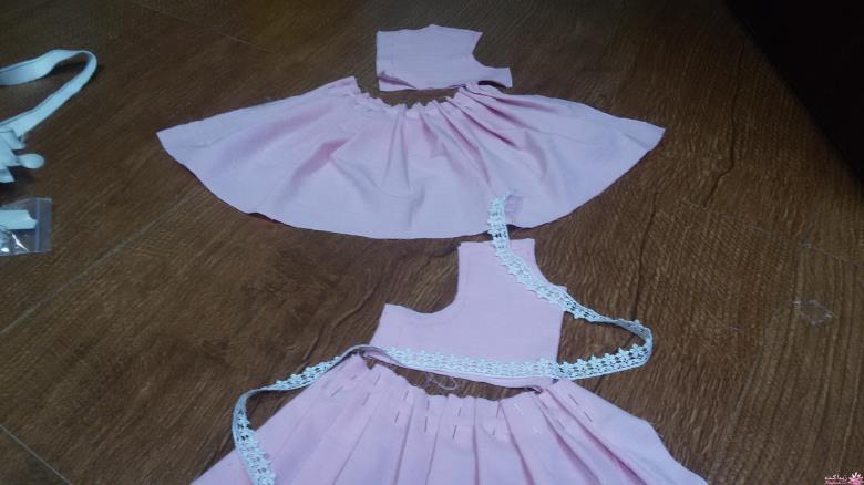 آموزش خیاطی لباس کودک