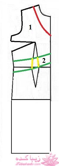 آموزش دوخت لباس مجلسی