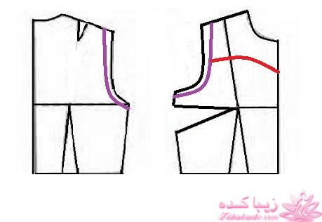 آموزش دوخت لباس مجلسی