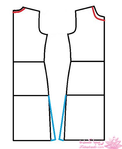 آموزش دوخت مانتو