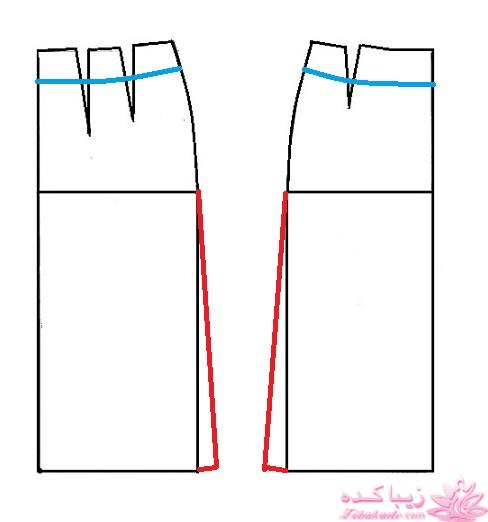 آموزش دوخت لباس مجلسی