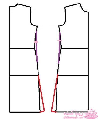 آموزش دوخت مانتو