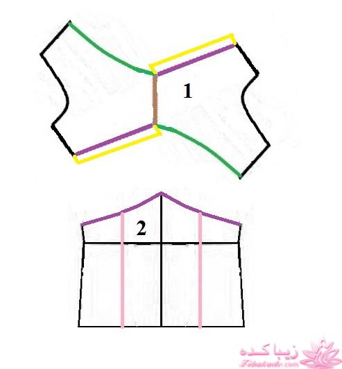 آموزش دوخت لباس مجلسی