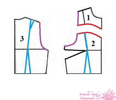 آموزش دوخت لباس مجلسی