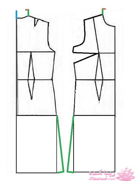 آموزش دوخت مانتو