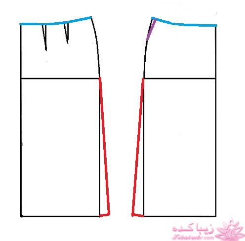 آموزش دوخت لباس مجلسی