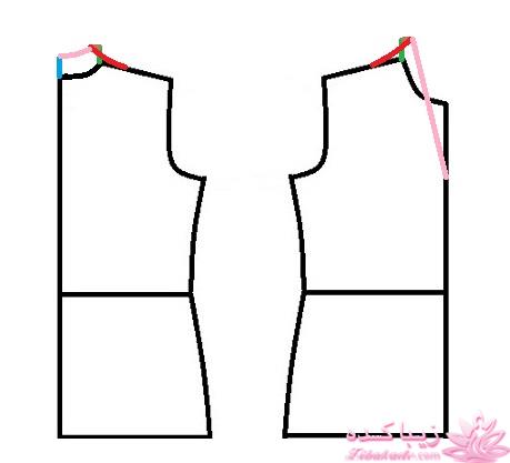 آموزش دوخت لباس مجلسی