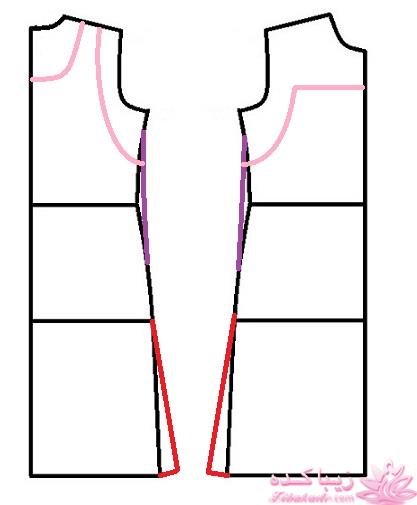 آموزش دوخت مانتو