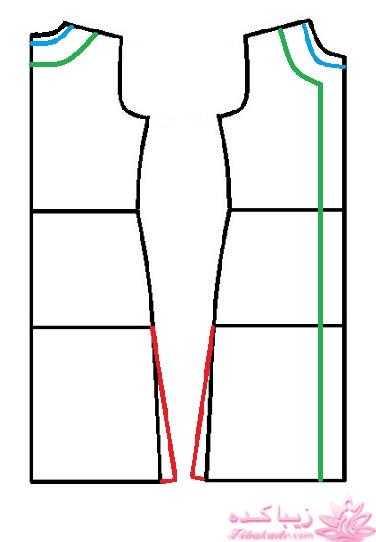 آموزش دوخت مانتو