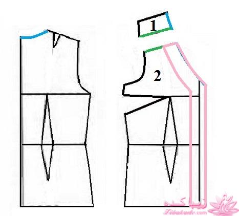 آموزش دوخت لباس مجلسی