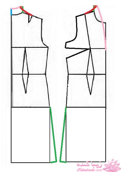 آموزش دوخت مانتو