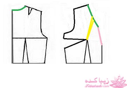 آموزش دوخت لباس مجلسی