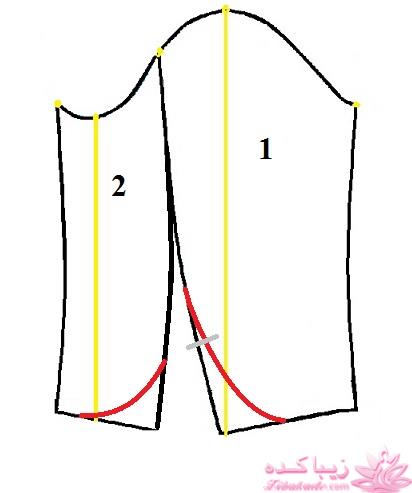 آموزش دوخت مانتو