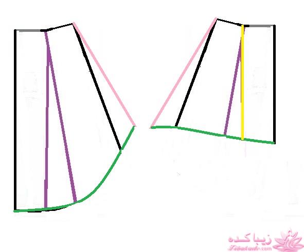 آموزش دوخت لباس مجلسی
