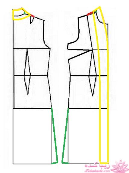 آموزش دوخت مانتو