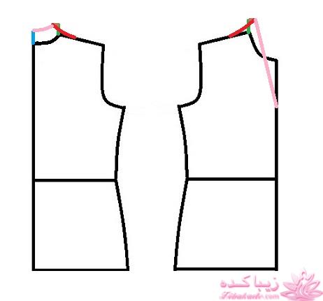 آموزش دوخت لباس مجلسی