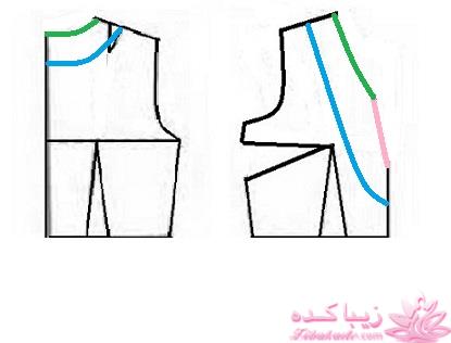 آموزش دوخت لباس مجلسی