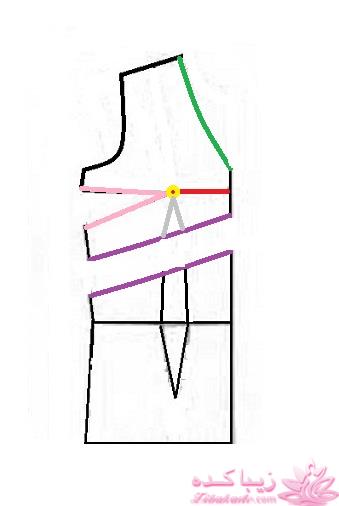 آموزش دوخت لباس مجلسی