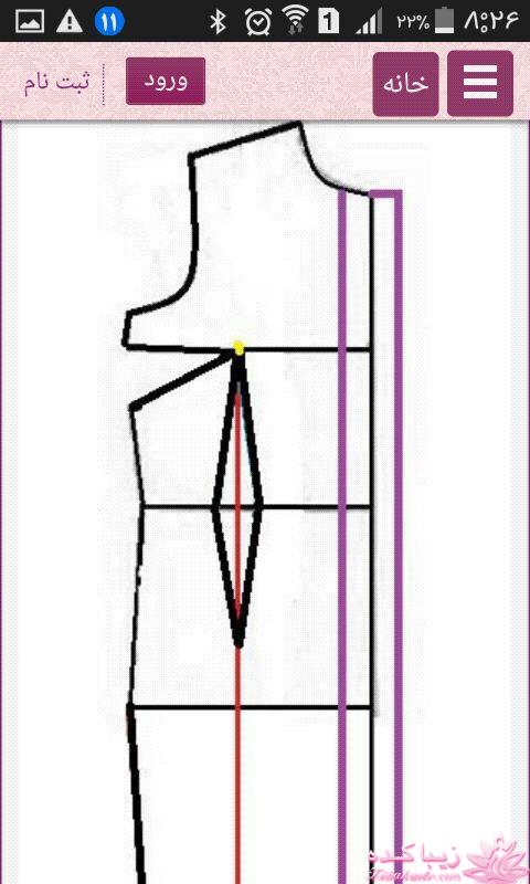 آموزش دوخت مانتو