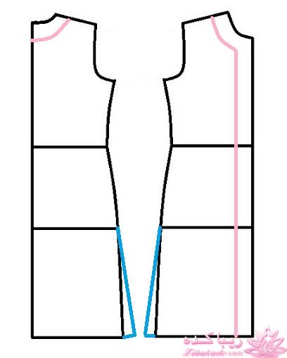 آموزش دوخت مانتو