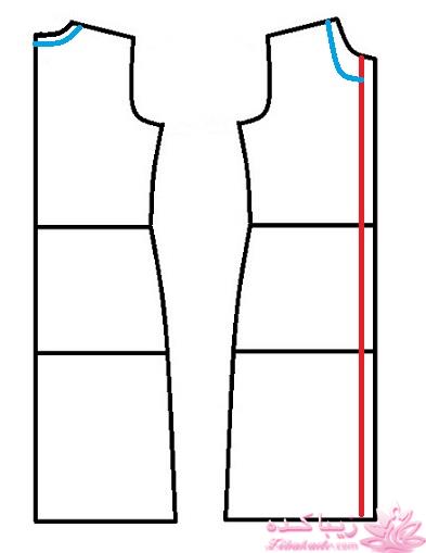 آموزش دوخت مانتو