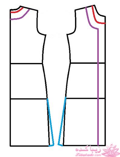 آموزش دوخت مانتو