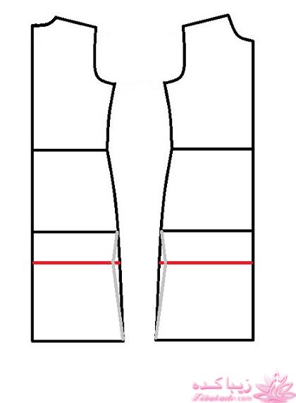 آموزش دوخت لباس مجلسی