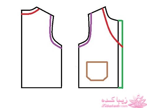 آموزش خیاطی لباس کودک