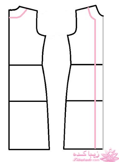 آموزش دوخت مانتو