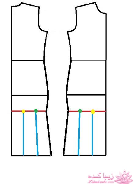 آموزش دوخت لباس مجلسی