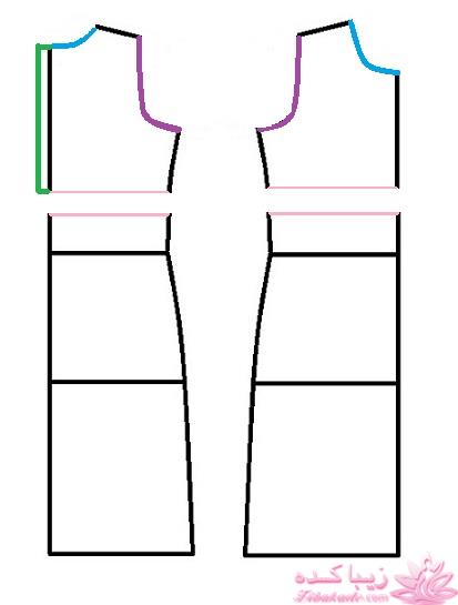 آموزش خیاطی لباس کودک