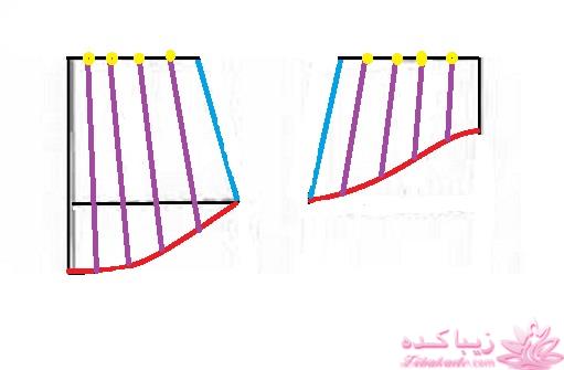 آموزش دوخت لباس مجلسی