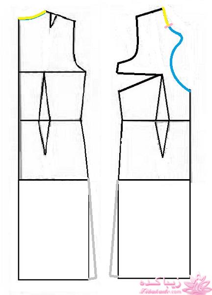 آموزش دوخت مانتو