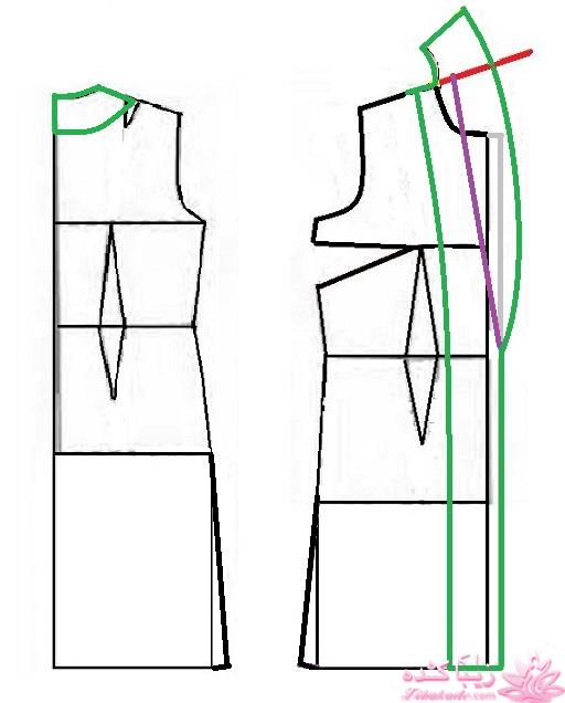 آموزش دوخت مانتو