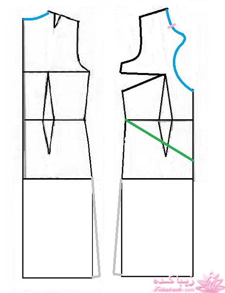 آموزش دوخت مانتو