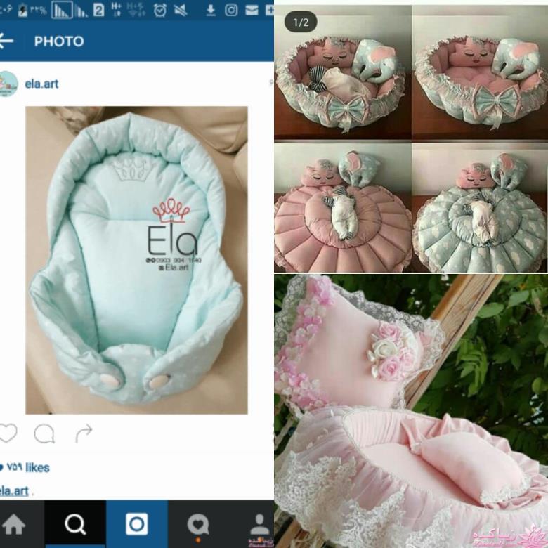 آموزش دوخت سیسمونی نوزاد