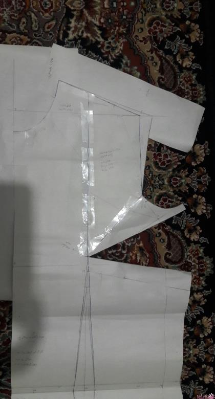 آموزش دوخت مانتو