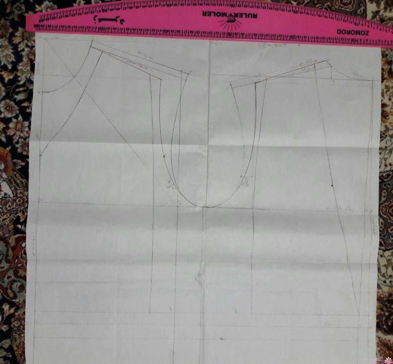 آموزش دوخت مانتو