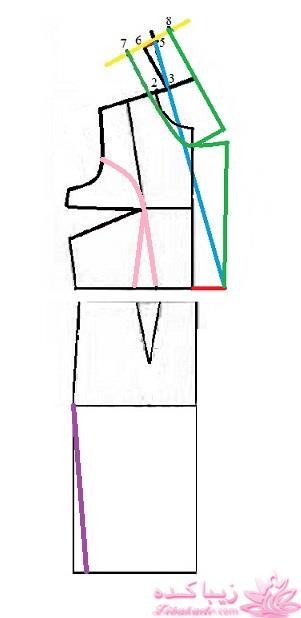 آموزش دوخت لباس مجلسی