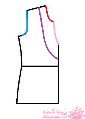 آموزش دوخت لباس مجلسی