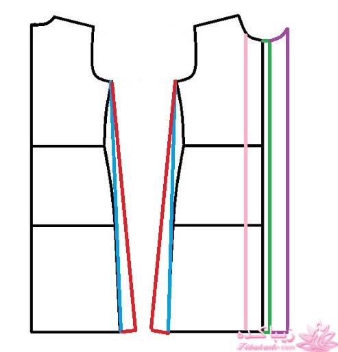 آموزش دوخت مانتو